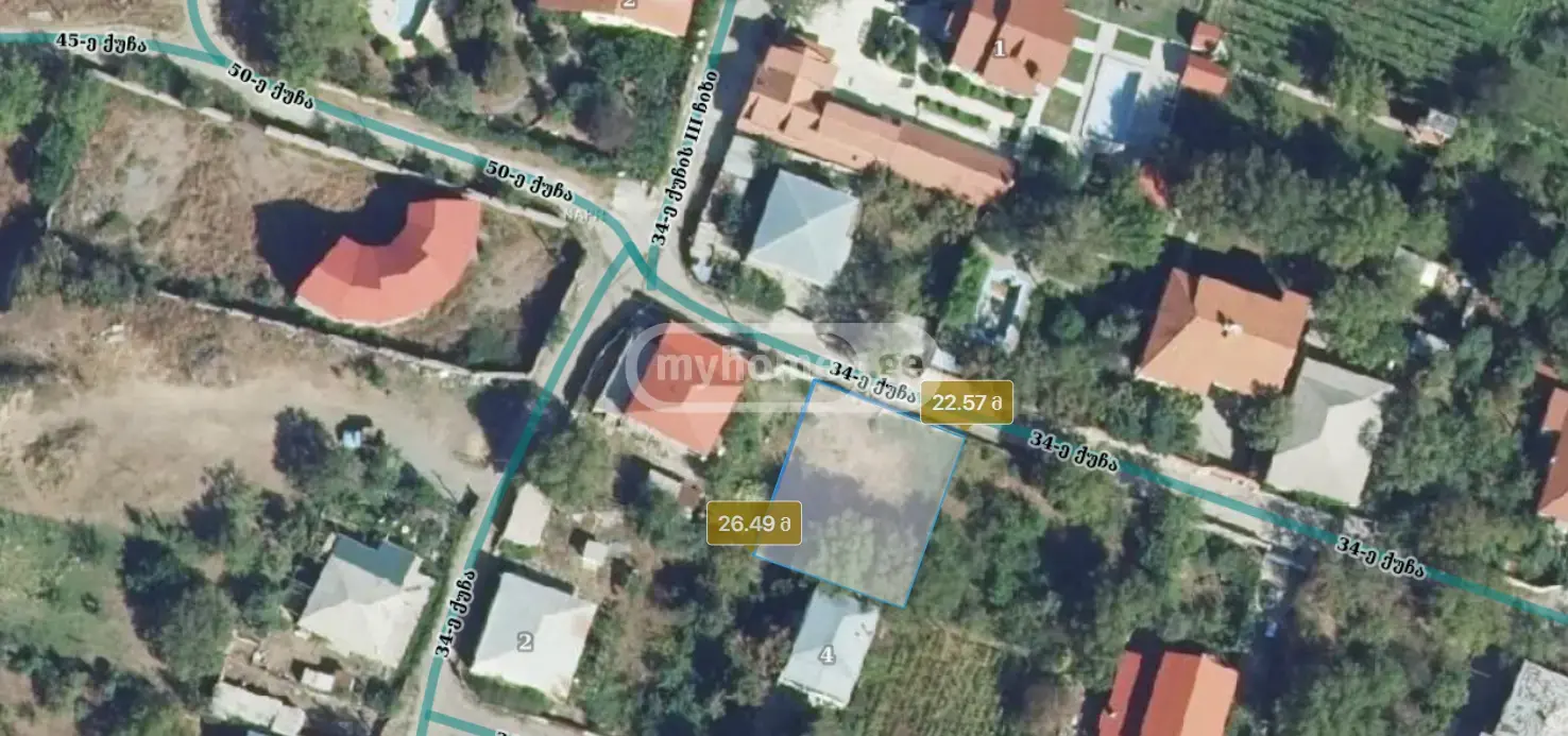For Sale Sasoplo-Sameurneo Land Plot Mtskhetis Munitsipalitetshi view 2