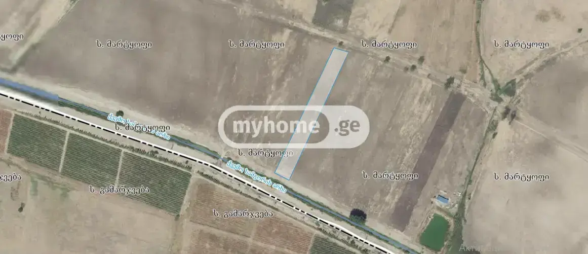 For Sale Sasoplo-Sameurneo Land Plot Gardabnis Munitsipalitetshi view 1