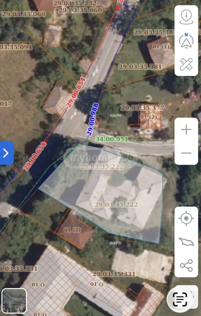 For Sale Ara Sasoplo-Sameurneo Land Plot Tsqaltuboshi view 6