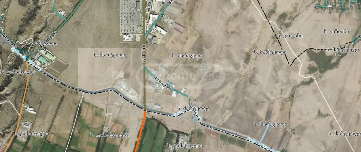 For Sale Sasoplo-Sameurneo Land Plot Gardabnis Munitsipalitetshi view 2