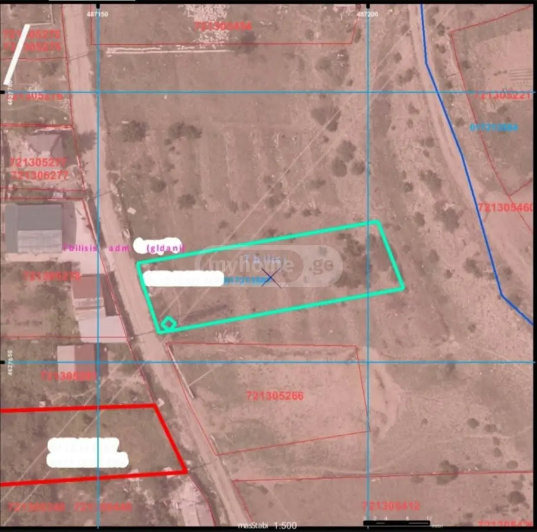 For Sale Sasoplo-Sameurneo Land Plot Nadzaladevshi, 1 of 8