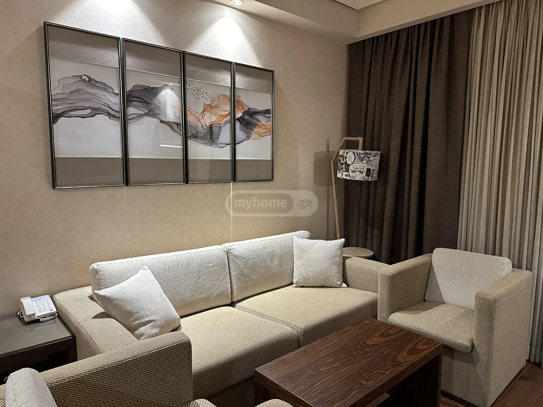 For Rent 2 Room Apartment Kobuletis Munitsipalitetshi view 3