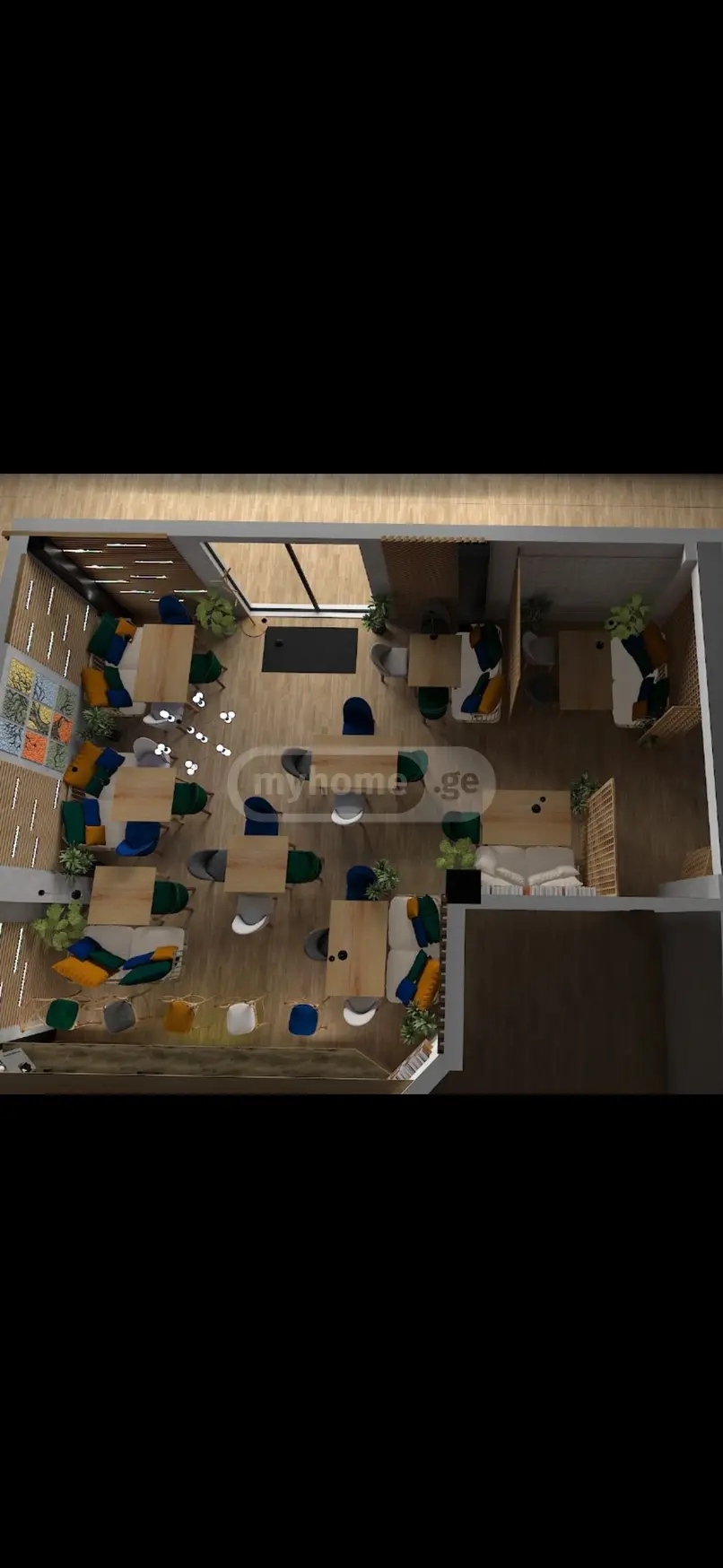 For Rent Kvebis Obiekti Commercial Space Gudaurshi, 1 of 9