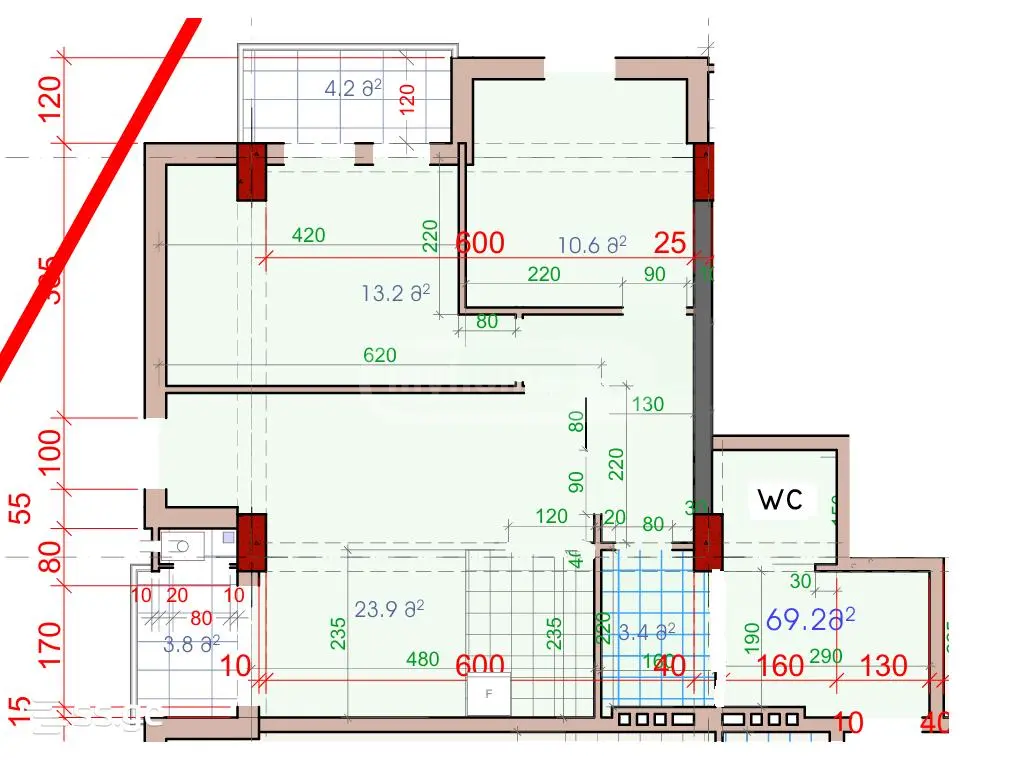 For Sale 3 Room Apartment Tabakhmelashi view 7
