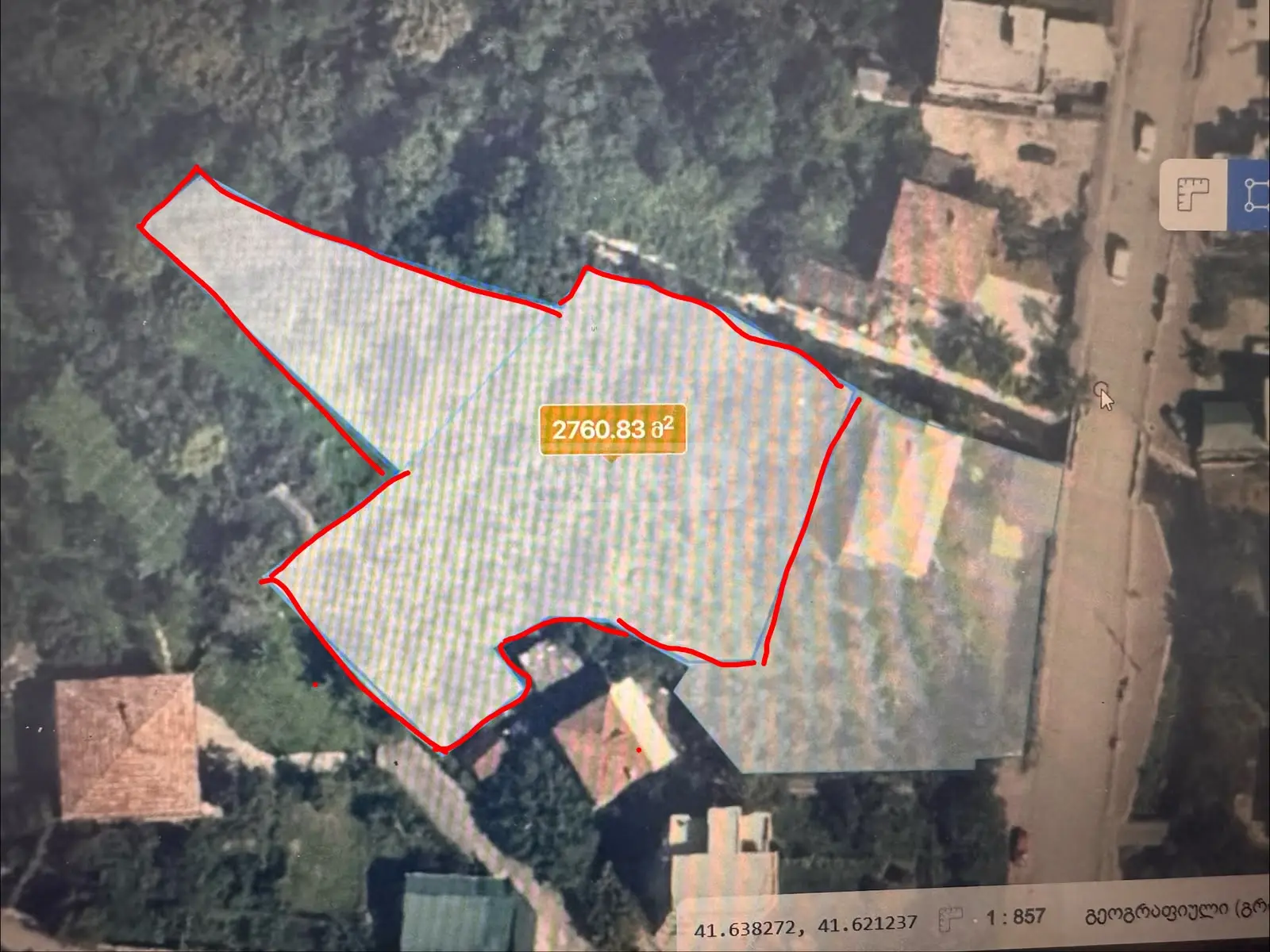 For Sale Sasoplo-Sameurneo Land Plot In Batumi view 1