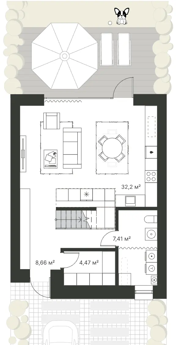 Продажа 4-комната Частный дом в Mtskhetis Munitsipalitetshi view 4