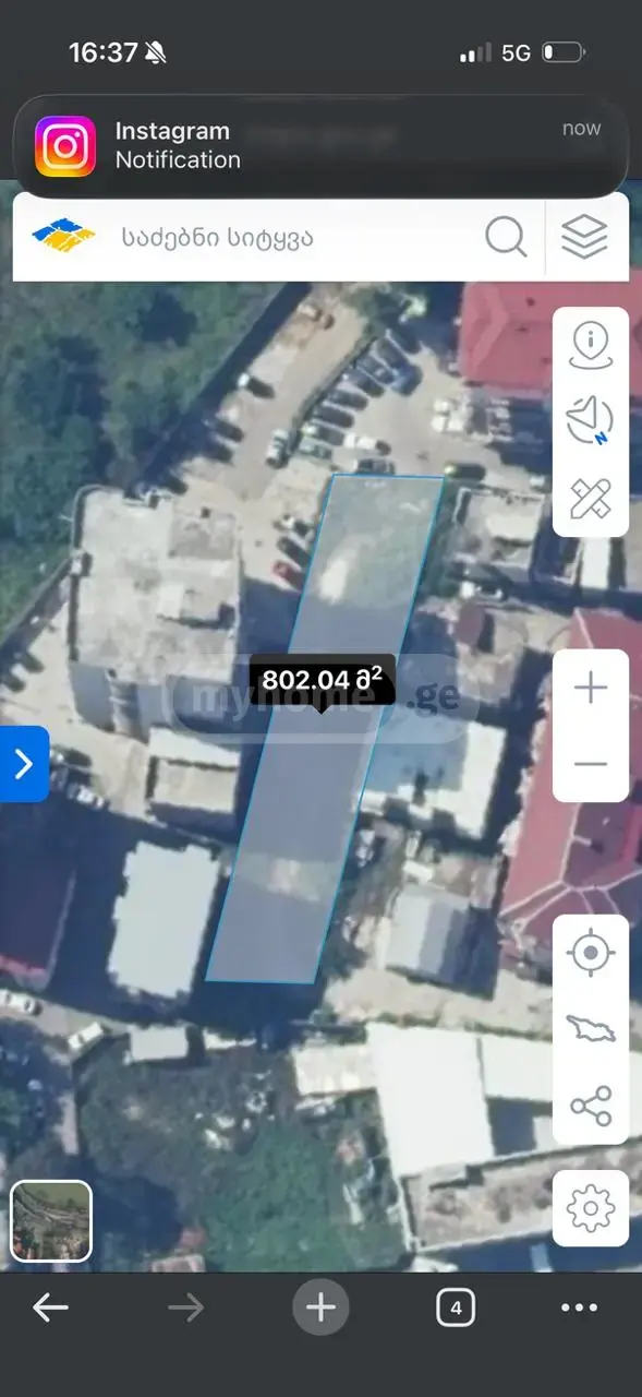 For Sale Sainvestitsio Land Plot In Batumi view 3