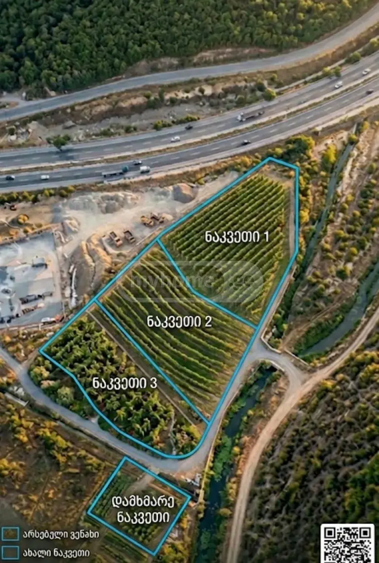 For Sale Sasoplo-Sameurneo Land Plot Kaspis Munitsipalitetshi view 4