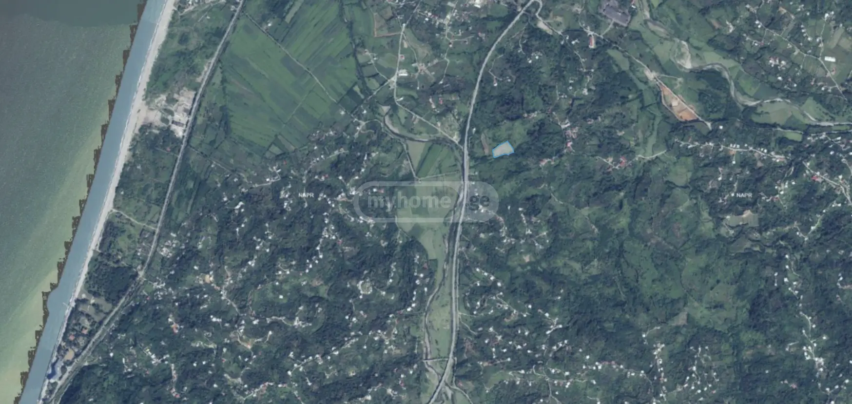 For Sale Sasoplo-Sameurneo Land Plot Kobuletis Munitsipalitetshi view 2