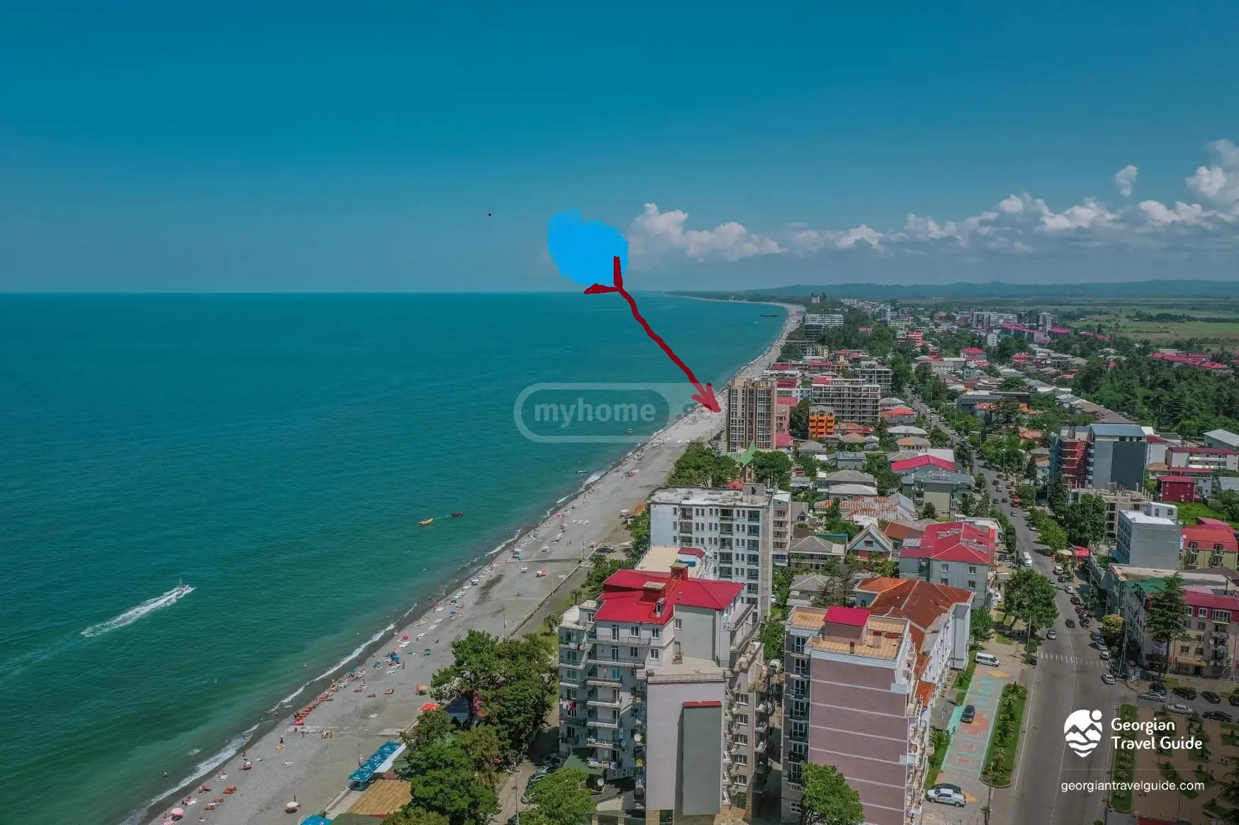 For Sale 2 Room Apartment Kobuletshi view 16