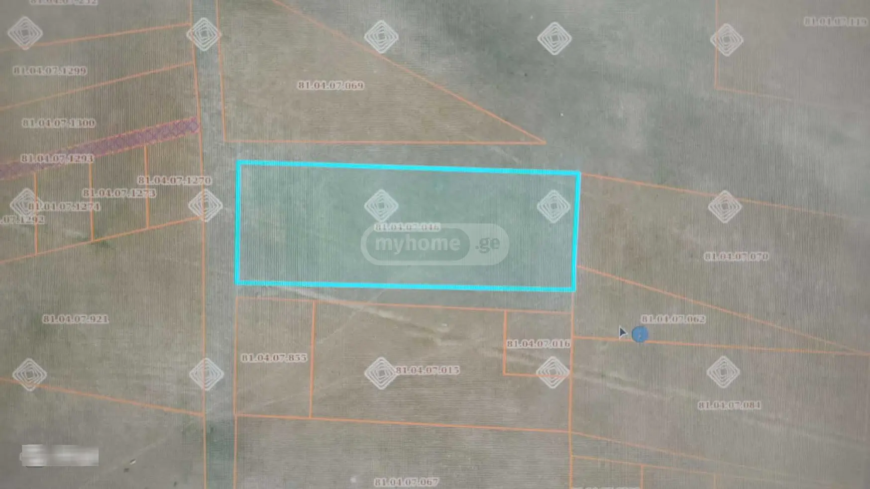 For Sale Sasoplo-Sameurneo Land Plot Gardabnis Munitsipalitetshi view 3