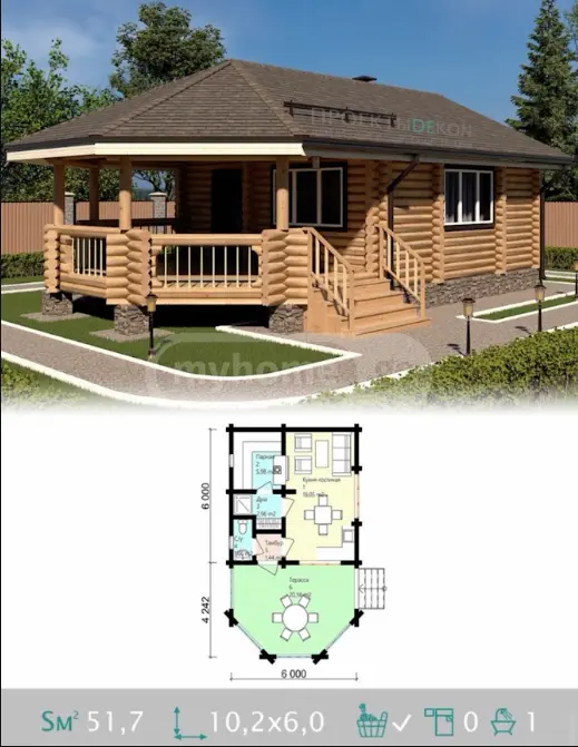 For Sale 2 Room Country House view 2