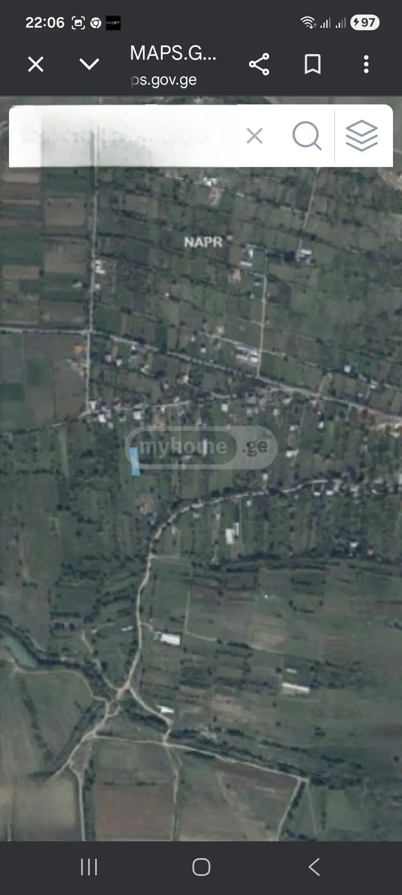 For Sale Sasoplo-Sameurneo Land Plot Mtskhetis Munitsipalitetshi view 3