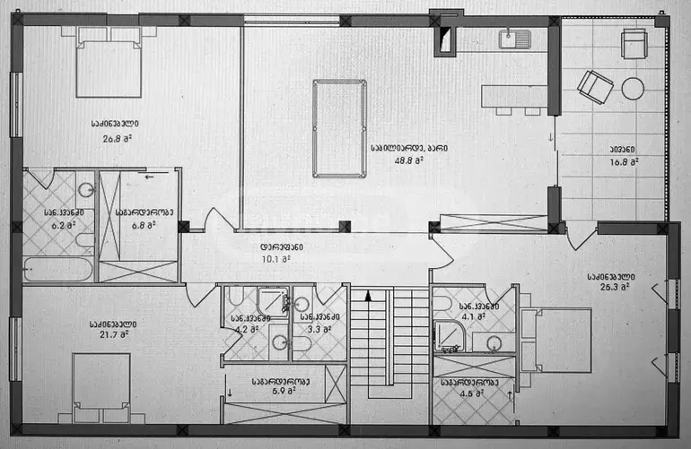 For Sale 8 Room Private House Tsqnetshi view 16
