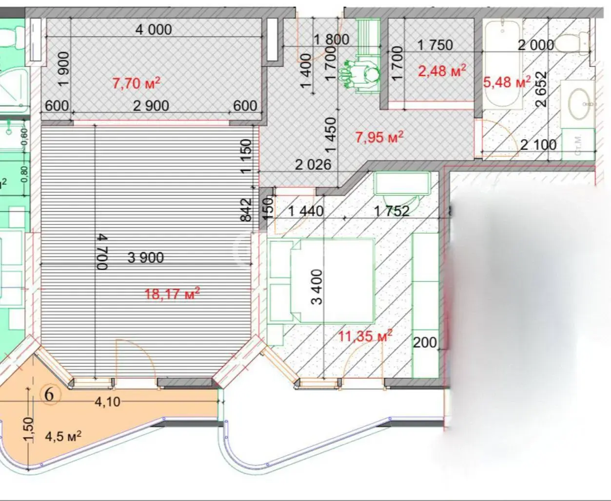 For Sale 2 Room Apartment view 3