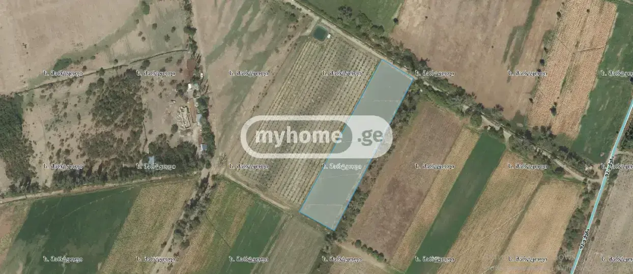For Sale Sasoplo-Sameurneo Land Plot Gardabnis Munitsipalitetshi view 1