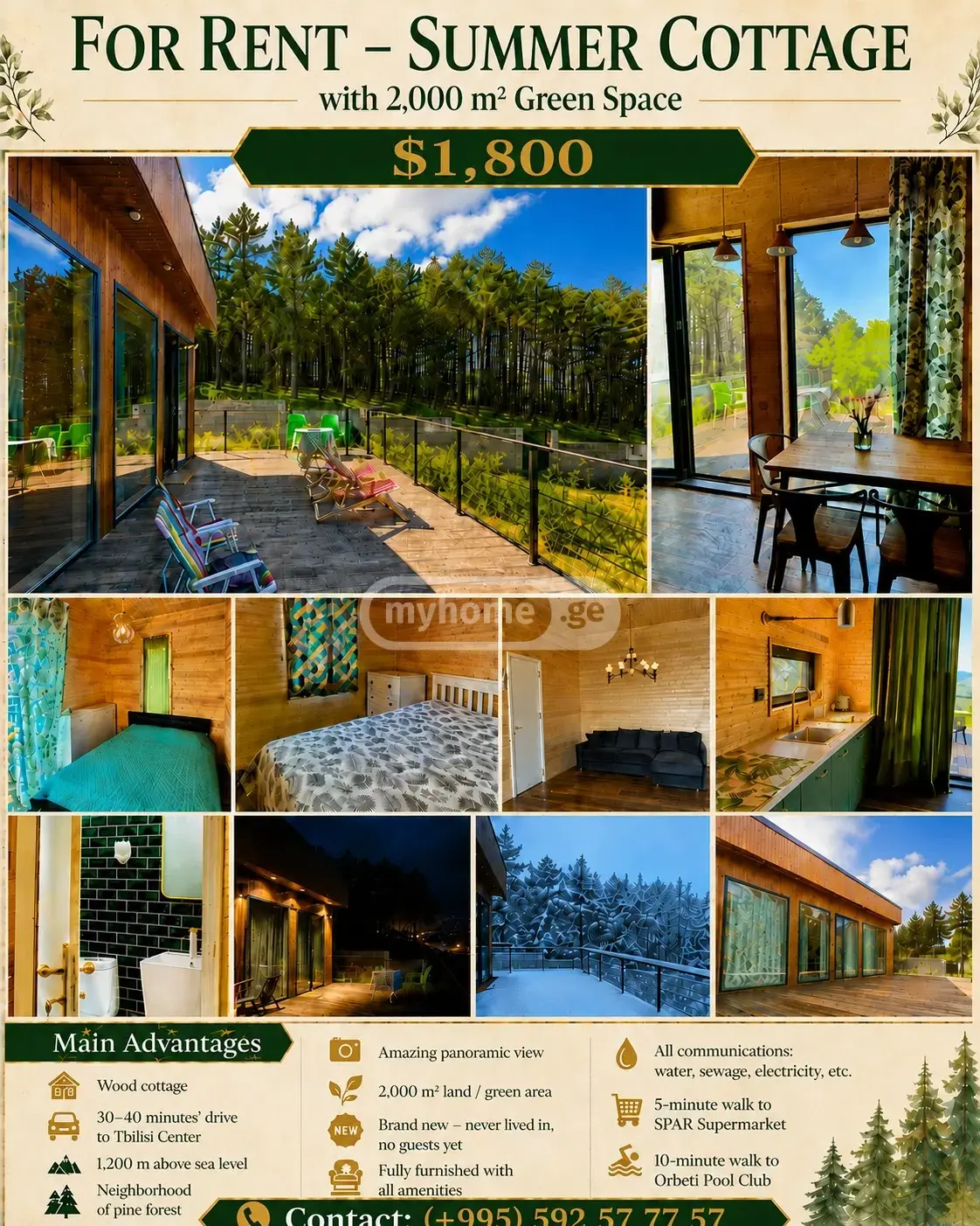 For Rent 3 Room Country House Tsqnetshi view 1