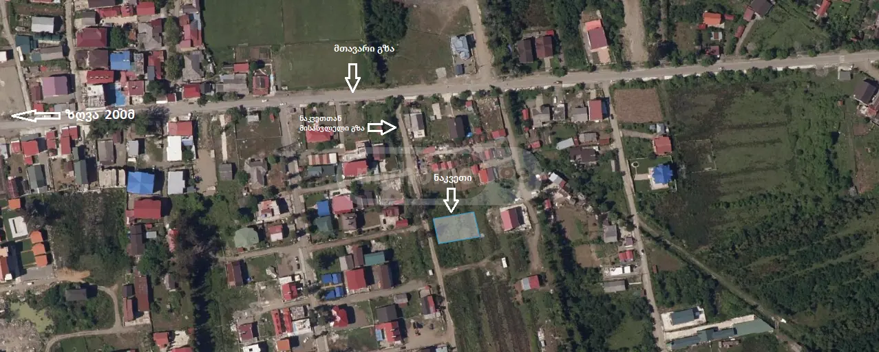 For Sale Sasoplo-Sameurneo Land Plot Ozurgetis Munitsipalitetshi view 1