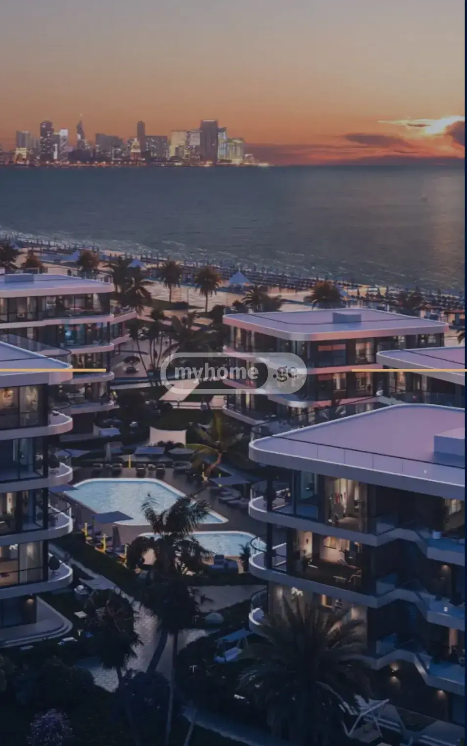 For Sale 2 Room Apartment Kobuletshi view 14